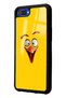 Glossy Phone Case for Oppo Realme C2 Yellow Design - 2