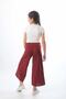 Girl's Flare Leg Elastic Waist Plain Comfortable Trousers - 7