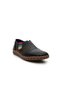 Women's Laser Flat Leather Comfort Shoes - 3