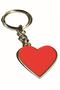 Metal Heart Keychain Heart Bag Ornament Gift Keychain - 2
