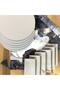 American Serve, Gray Marble 6 Plates, 6 Napkins And Runner