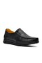 305002 Black Genuine Leather Men's Casual Shoes - 3