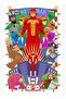 It's Turbo Time! Table Wooden Poster Decorative