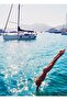 Table Wooden Poster Decorative Diving