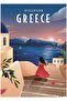 Explore Greece (Evening) Painting Wooden Poster Decorative