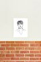 Sketch Jin Painting Wooden Poster Decorative Code3818 - 2