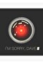 Hal 9000 Table Wooden Poster Decorative