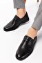 Genuine Leather, Orthopedic, Perforated, Summer Loafer Leather Men's Shoes
