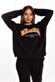Black Oversize Michigan Sweatshirt - 2