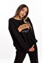 Black Oversize Michigan Sweatshirt - 5
