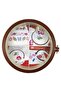 Round Screw Punch Pulley Plastic Set of 2 - 3