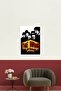 Tape Table Wooden Poster Decorative - 2