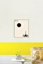 Paris Minimalist Travel Poster - Beige Version Table Wood Poster Decorative - 2