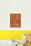Everything Takes Time Painting Wooden Poster Decorative - 2