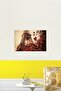 Eiffel Painting Wood Poster Decorative - 2