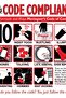 Kermode and Mayday's Code of Conduct (Light Bg) Painting Wooden Poster Decorative