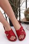 Mlx 1858 Comfort Anatomical Soft Sole Velcro Women's Home and Outdoor Slippers - 5