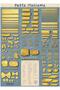 Encyclopedia Pasta Italiana Table Wooden Poster Decorative