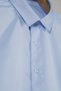 Men's Italian Collar Extra Slim Blue Premium Classic Shirt - 2
