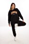 Black Oversize Michigan Sweatshirt