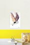 Opal Winged Owl Painting Wooden Poster Decorative - 2