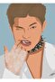 Namjoon Table Wooden Poster Decorative Code5499
