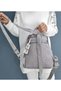 Women's Gray Washed Leather Glazed and Shoulder Bag Tm1019-5 - 4