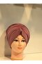 Women's Pink Outer Bonnet Scarf - 2