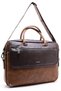 Tan Body Brown Cover Unisex Laptop & Briefcase