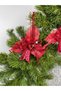 New Year's Christmas Flower Special Luxury Flower Ornament with Red Bell and Bells - 2