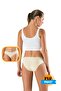 3-Pack Women's Laser Cut Slip Panties Silicone Seamless Non-Marking Invisible Soft Comfortable - 3