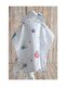 Baby White Muslin Poncho 60Cmx68Cm - 3