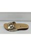 Women's Gold Slippers - 3
