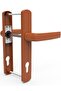 PVC Aluminum Door Handle 35 /85 Axis - Golden Oak