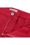 Women's Red Chino Shorts - 4