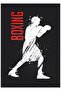 Boxing Table Wooden Poster Decorative