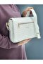 Women's 6 Compartment Adjustable Long Strap Shoulder Bag Messenger Bag Crossbody Bag - 2