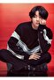 Kim Taehyung 2020 / Tae Black Haired Table Wooden Poster Decorative Code649