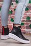 U.S. Polo AssnClementine Black Women's Thick Sole Sports Shoes - 3