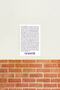 Bts My Universe Lyrics Table ملصق خشبي ديكور Code1176 - 2