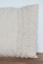 Boho Throw Pillow Cover Drop Frilly 45x45 Cm - 3