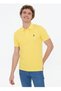 Polo Neck Slim Fit Yellow T-shirt-gtp04ıy022