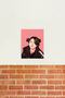 Spring Kook - Pink Painting Wooden Poster Decorative Code3061 - 2