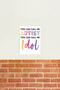 Idol Table Wooden Poster Decorative Code5900 - 2