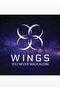 Bts - Wings Painting Wooden Poster with Text Galaxy Version Decorative Code665
