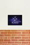 Bts - Wings Painting Wooden Poster with Text Galaxy Version Decorative Code665 - 2
