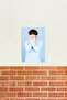 Bts V Taehyung Cute Pose Painting Wooden Poster Decorative Code1578 - 2