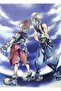 ملصق ديكور خشبي لطاولة Kingdom Hearts Com