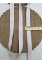25 Mm Striped Satin Ribbon Baby Pink - 3
