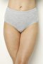 Women's Gray High Waist Bato 12-pack Panties